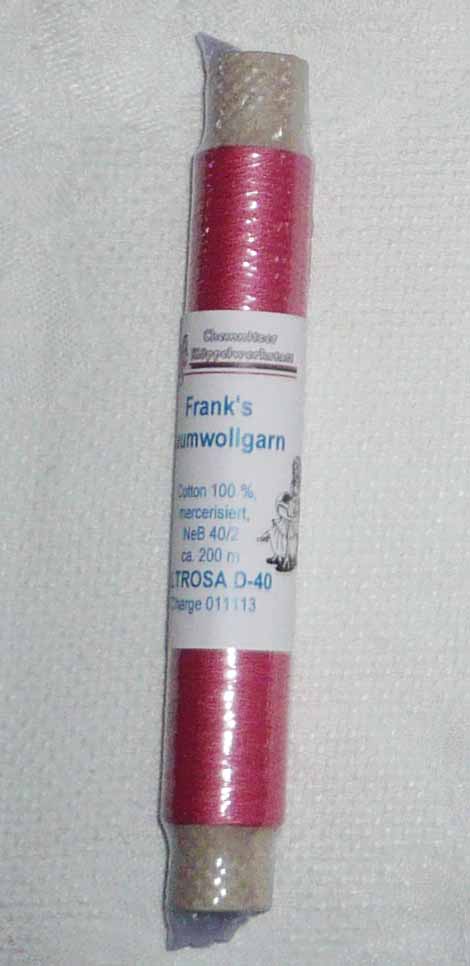 Franks Cotton - Thread 40/2 pink 40